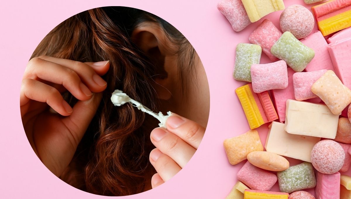 Cómo sacar un chicle del pelo de forma fácil y sin cortarlo