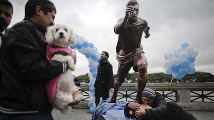 Inmortalizaron a Messi: el mejor del mundo ya tiene su estatua