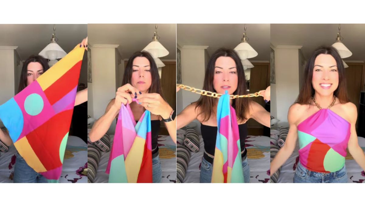 Asegura bien el nudo para que el top no se desarme fácilmente Asegura bien el nudo para que el top no se desarme fácilmente 