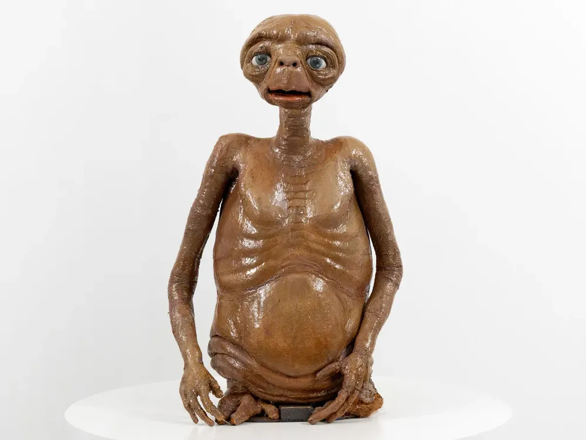 El muñeco que se vende en la subasta estuvo en una de las tomas más recordadas de la película. El muñeco que se vende en la subasta estuvo en una de las tomas más recordadas de la película.