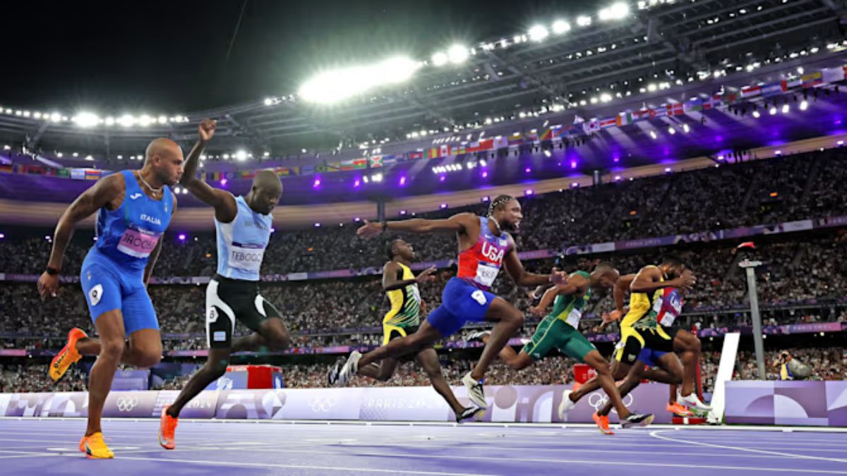 El atletismo vuelve a brindar una final para el infarto en los 100 metros llanos, donde tuvieron que esperar al Photo Finish para ver quien era el ganador. El atletismo vuelve a brindar una final para el infarto en los 100 metros llanos, donde tuvieron que esperar al Photo Finish para ver quien era el ganador.