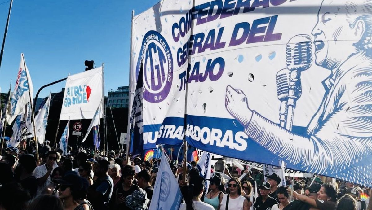 La CGT convocó a un paro nacional para el 10 de abril. Imagen ilustrativa.