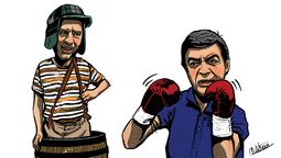 El Chavo y Omar De Marchi.