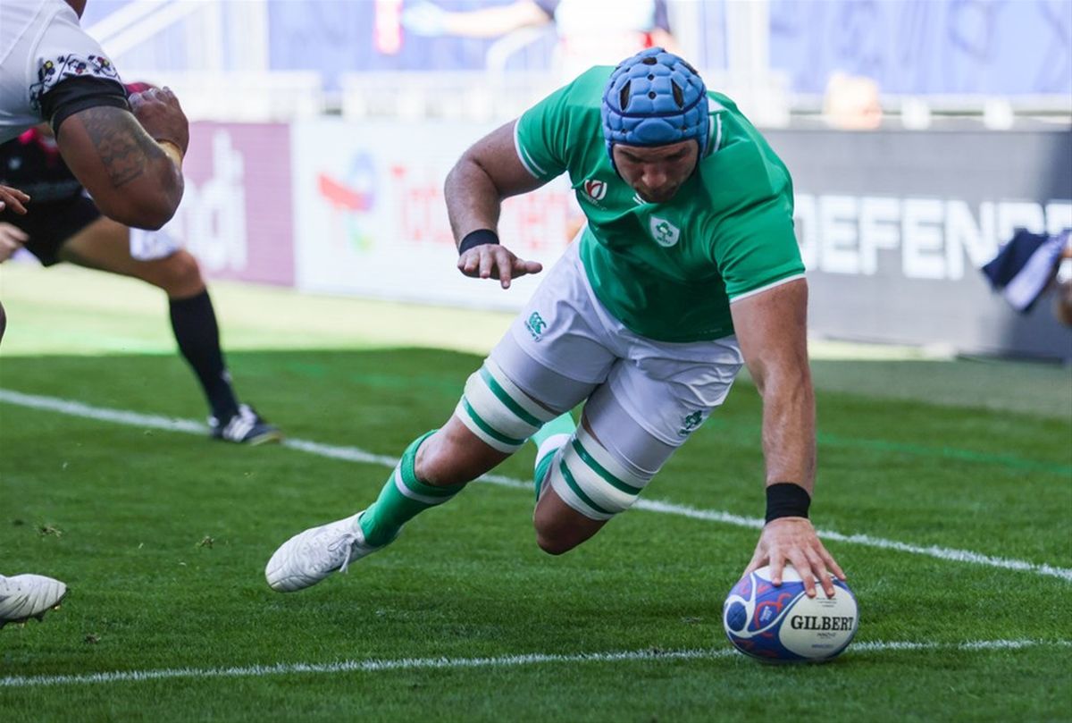 Irlanda le hizo 12 tries a Rumania en Bordeaux Irlanda le hizo 12 tries a Rumania en Bordeaux