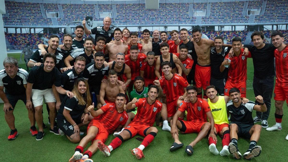 Ariel Broggi, orgulloso, tras la victoria de Gimnasia y Esgrima: 