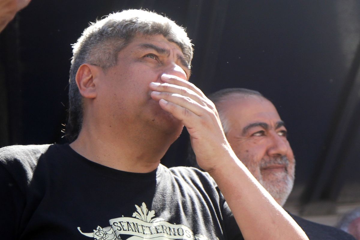 Pablo Moyano, dirigente de la CGT y de Camioneros.