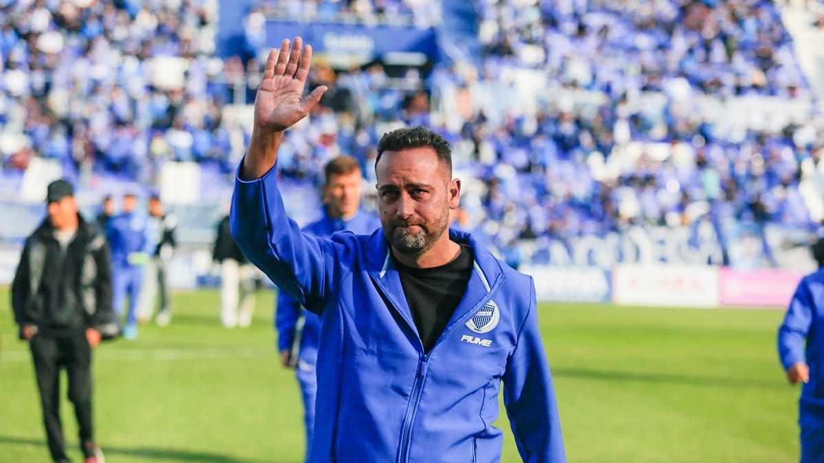 Pablo De Muner, el entrenador de Godoy Cruz se mostró muy conforme por la producción futolística de sus jugadores.&nbsp;