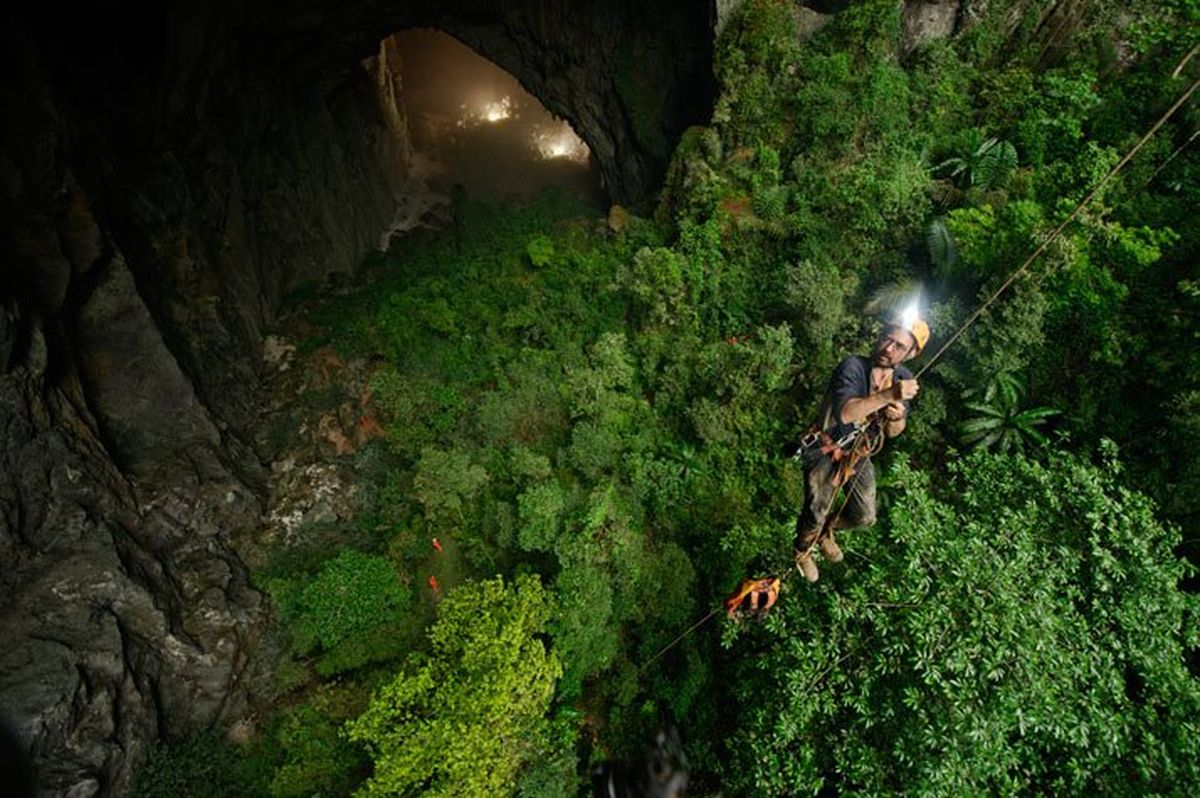 Curiosidades del planeta. La cueva más grande del mundo alberga una selva bautizada como El Jardín del Edam.