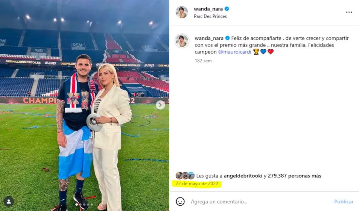 Wanda Nara desmintió a la China Suárez. Wanda Nara desmintió a la China Suárez.