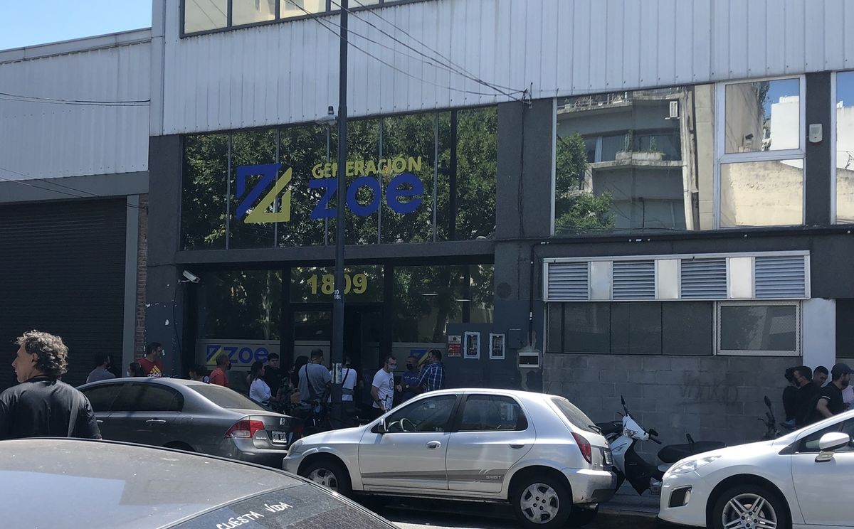 La sede de Zoe en Buenos Aires. Foto: @BetoMendeleiev_