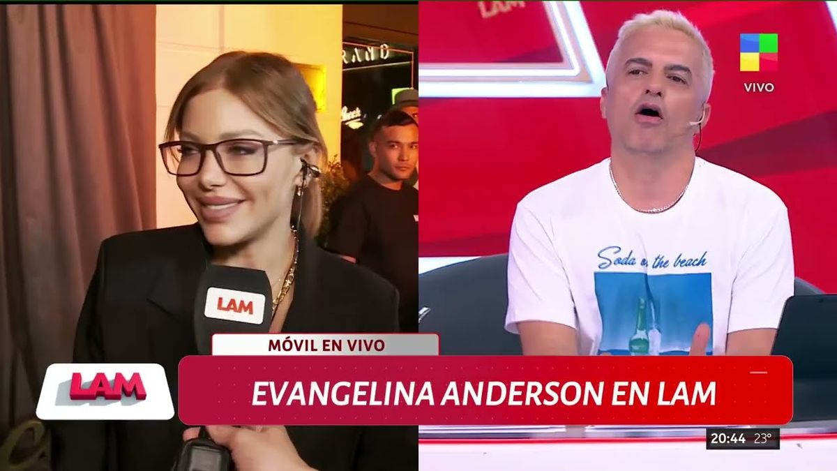 Evangelina Anderson hundió a Ian Lucas.