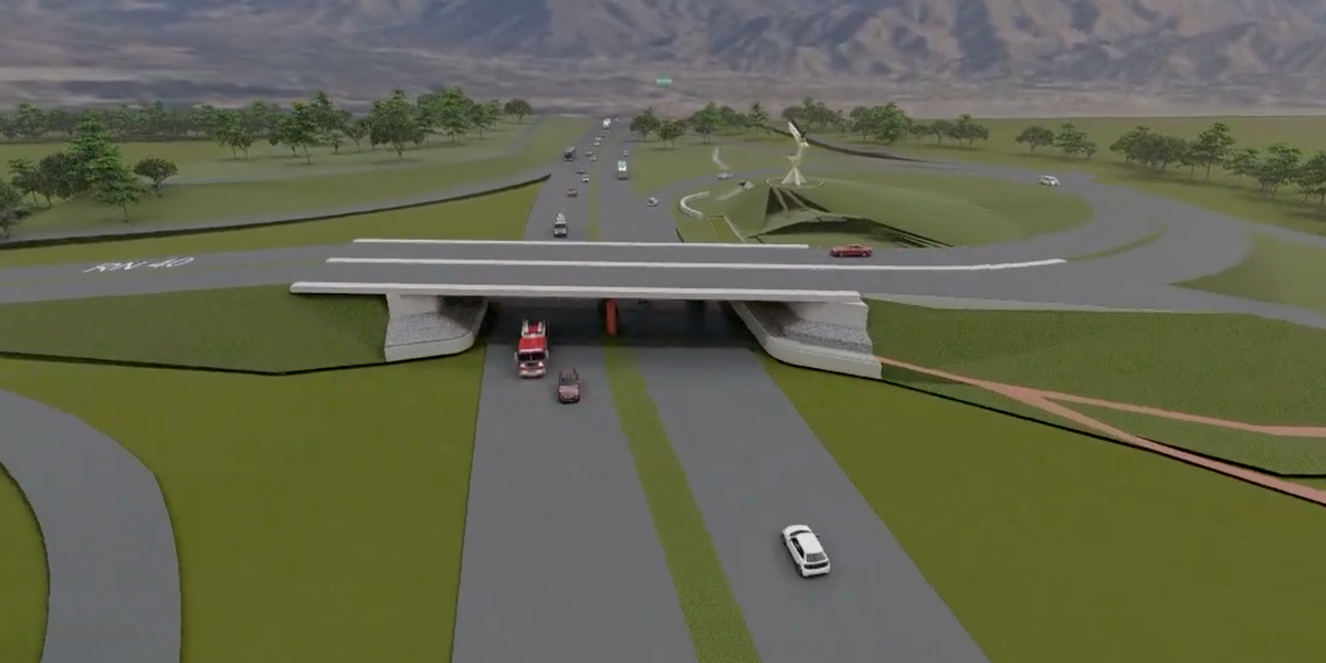 Así se verá el comienzo de los 12 kilómetros que abarcará el cambio del Acceso Este en el departamento de Guaymallén.