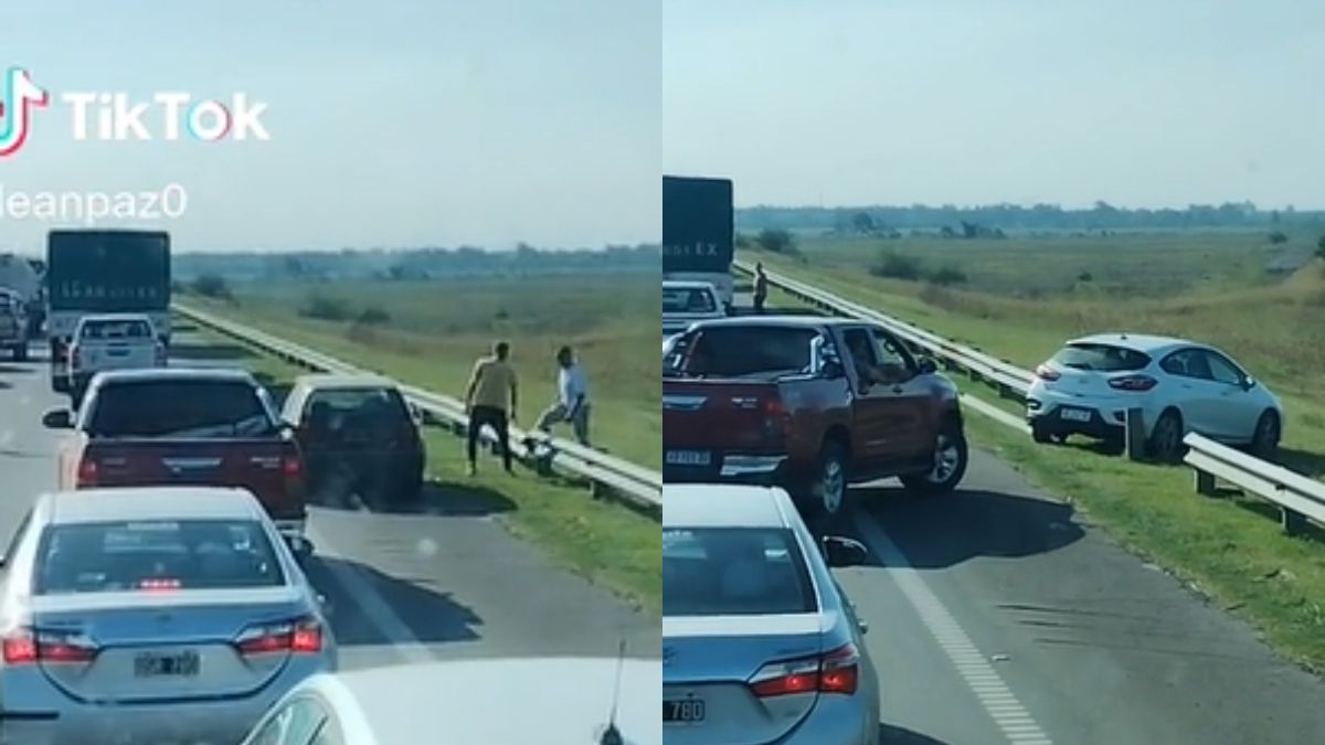 ¿Viveza o irresponsabilidad?: Sacaron un guardarrail para evitar un corte de ruta