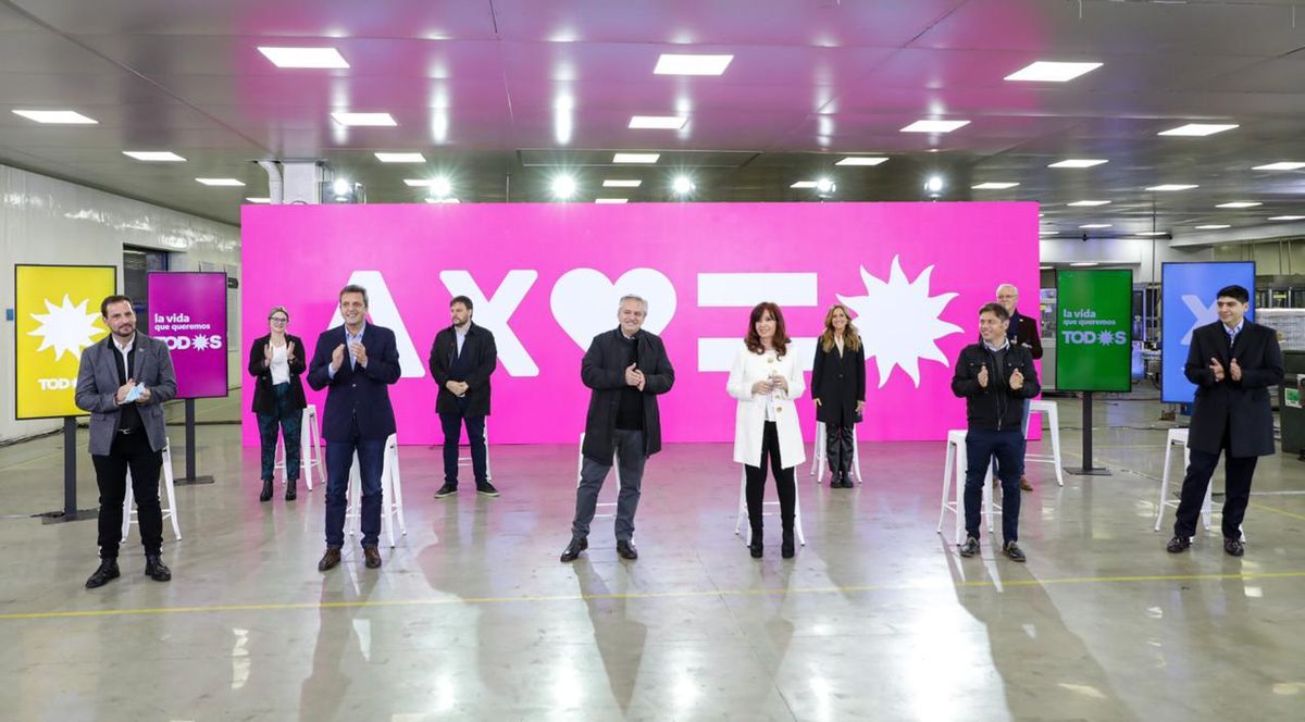 PASO 2021: Alberto y Cristina presentaron sus candidatos 