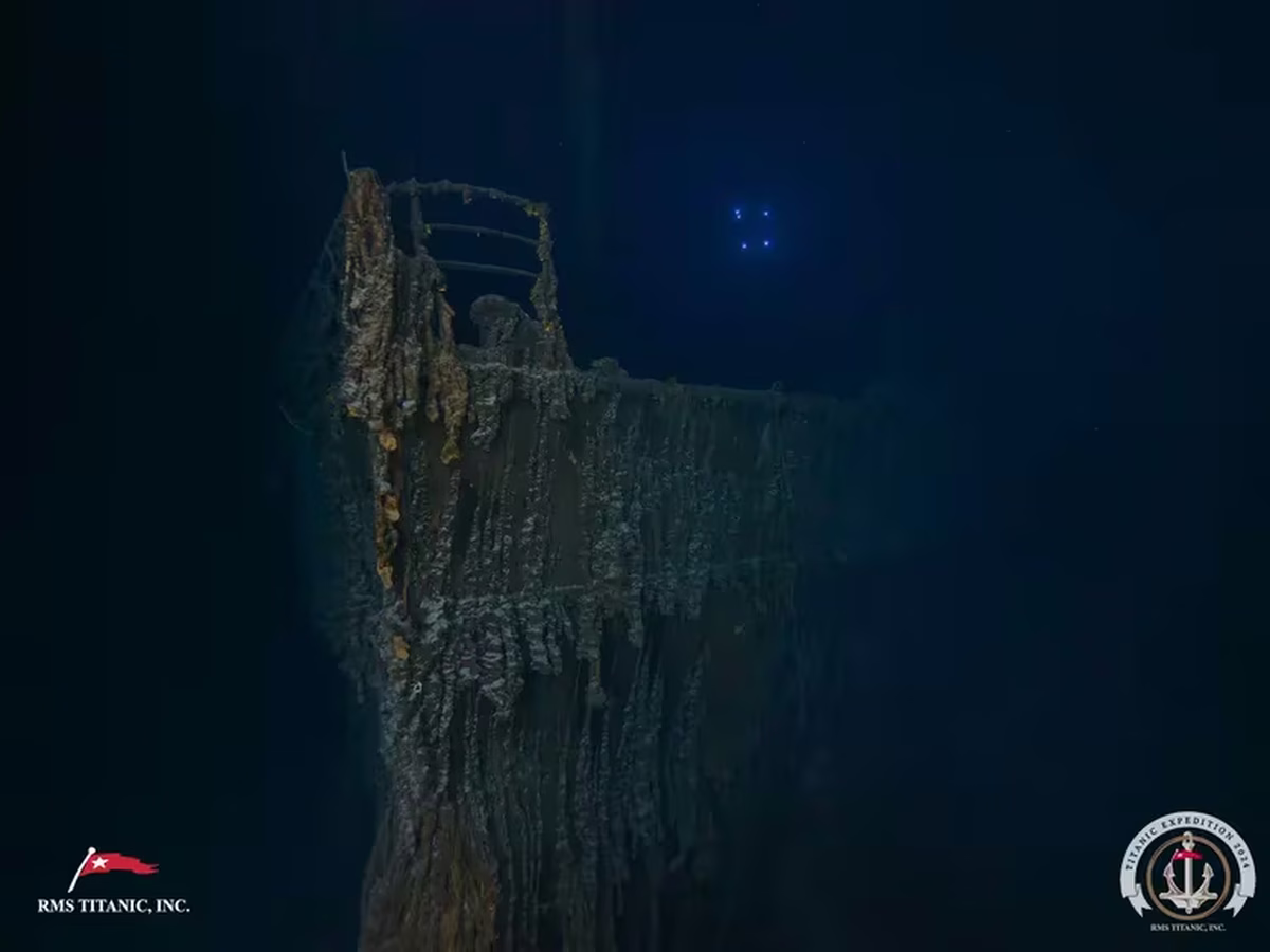 El descubrimiento en una nueva expedición del Titanic que asombró al mundo entero El descubrimiento en una nueva expedición del Titanic que asombró al mundo entero