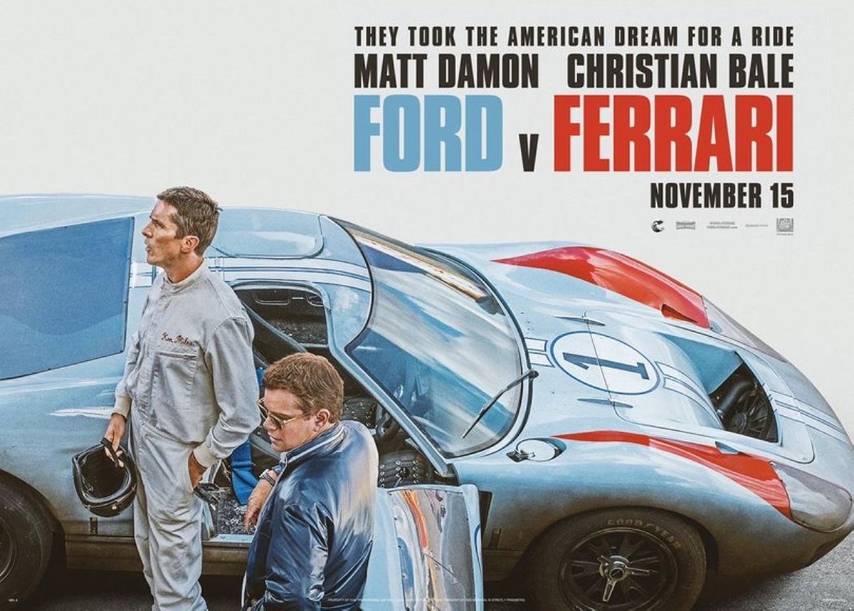 Matt Damon y Christian Bale. La rompen interpretando una gran historia Ford vs. Ferrari. Matt Damon y Christian Bale. La rompen interpretando una gran historia Ford vs. Ferrari. 