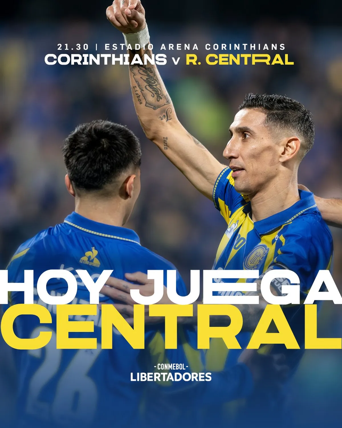 El anuncio de Rosario Central para el trascendental partido.