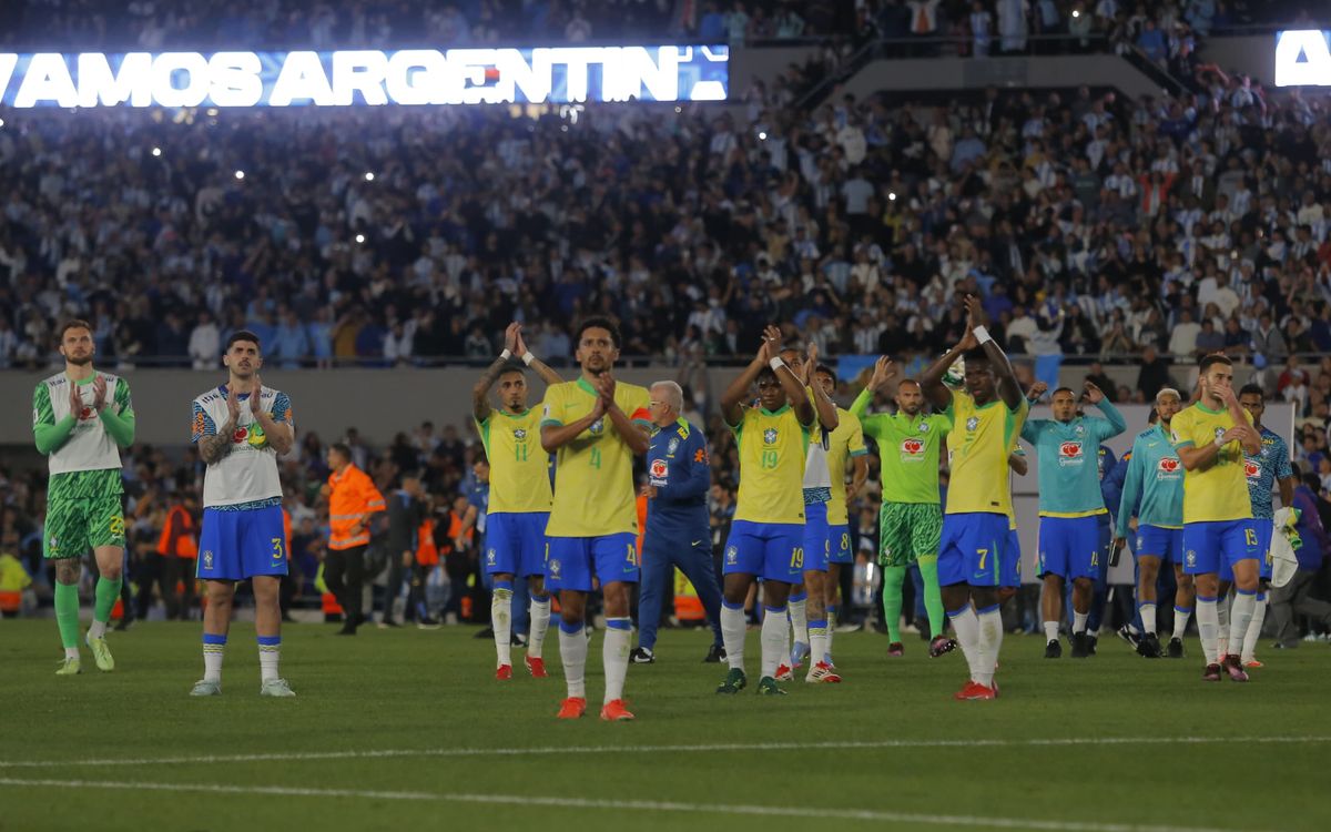 La Verdeamarelha recibió una paliza en Núñez. (Foto: Nicolás Ríos / Diario UNO)