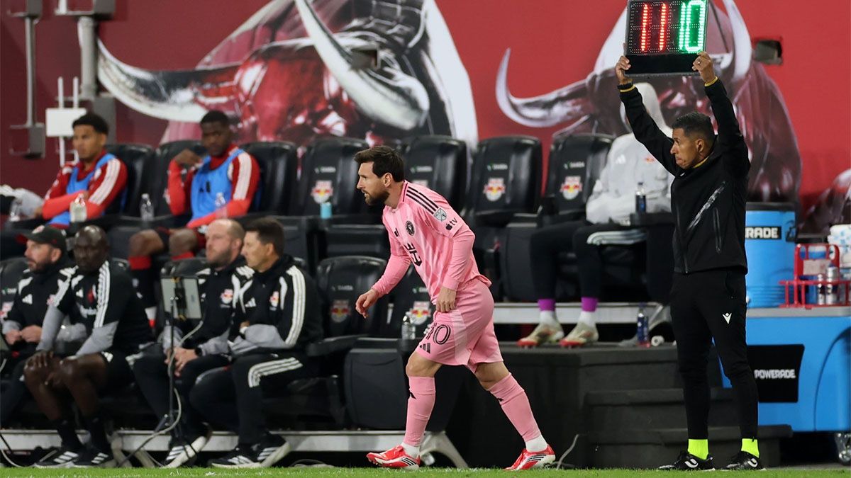 Messi ingresa en Inter Miami.