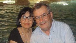 El director de cine Andrés Azor murió este domingo en San Martín. En la foto con su esposa Estela