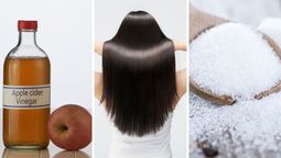 Vinagre de manzana y azúcar, la mezcla ideal para cuidar el pelo