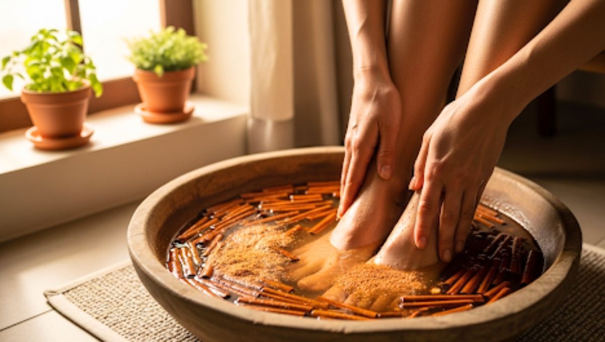 El lavado de pies con canela es utilizado en el mundo de los rituales