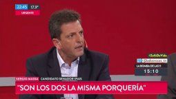 Massa aseguró que el oficialismo y el kirchnerismo son la misma porquería