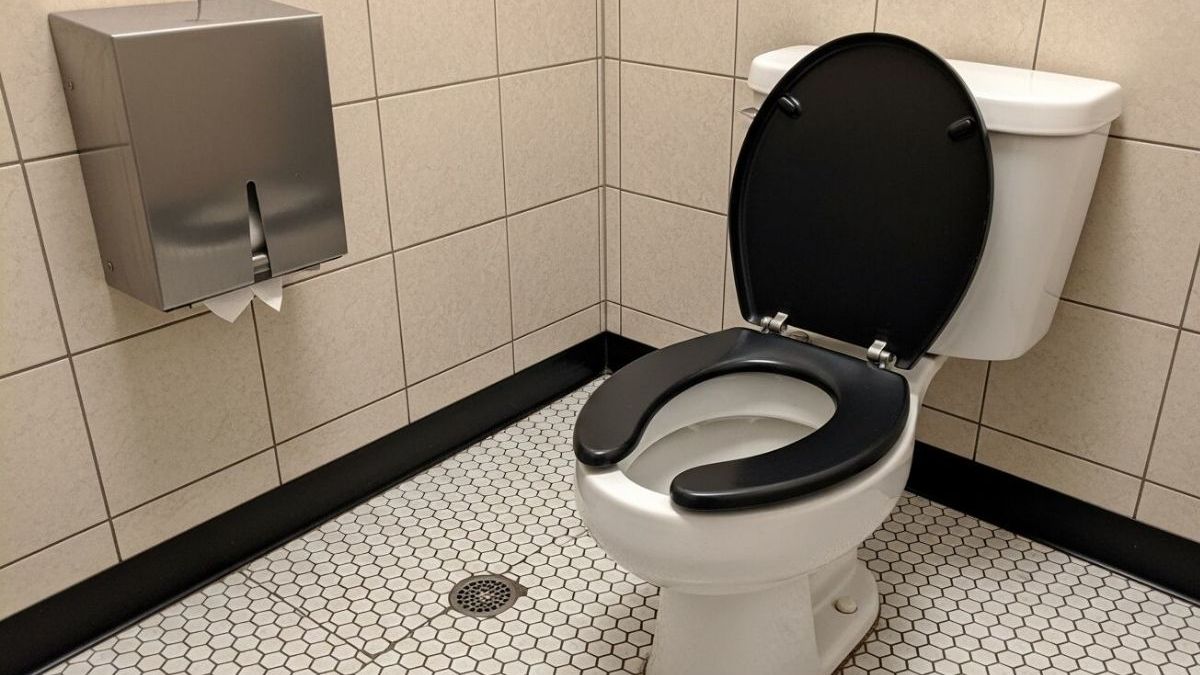 Qué significa la abertura que tienen los inodoros en los baños públicos y por qué no se usa en las casas