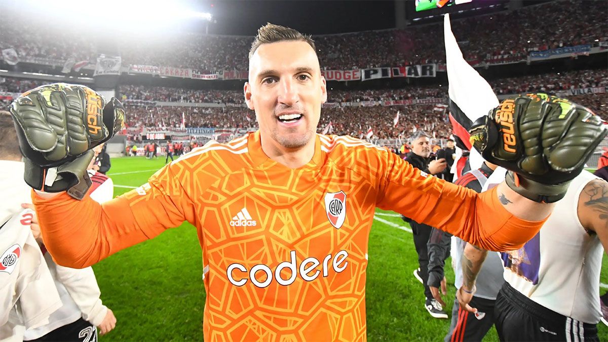 Franco Armani seguirá ligado a River hasta el 2026.