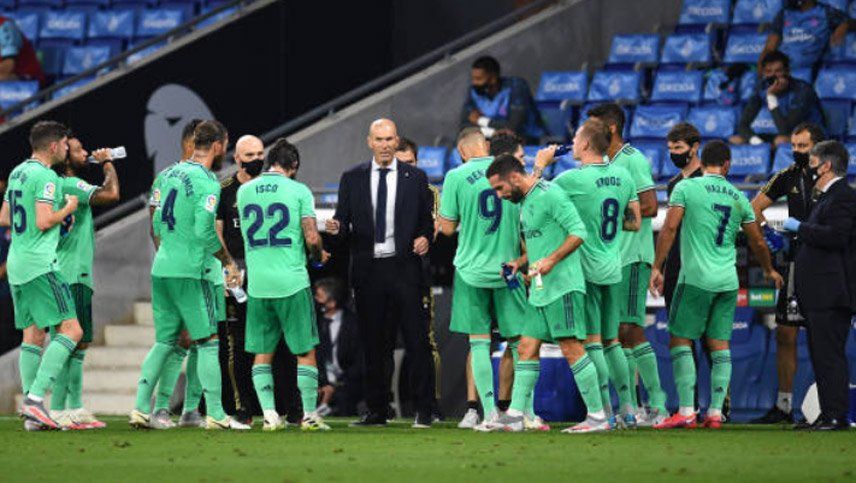El Real pasó al frente y Zidane se frota las manos