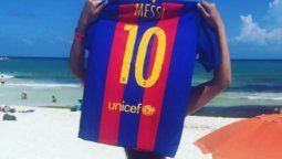 La foto más caliente de la fan número 1 de Messi