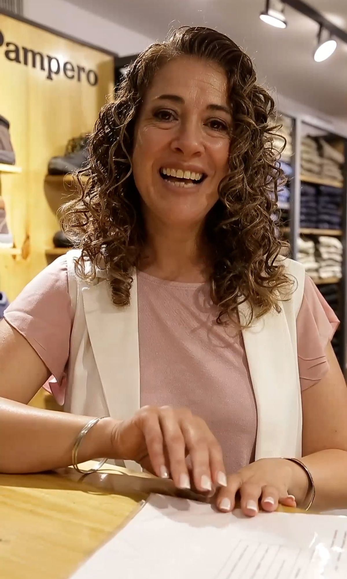 Sabrina Incerti, una de las propietarias de Pampero. Sabrina Incerti, una de las propietarias de Pampero.