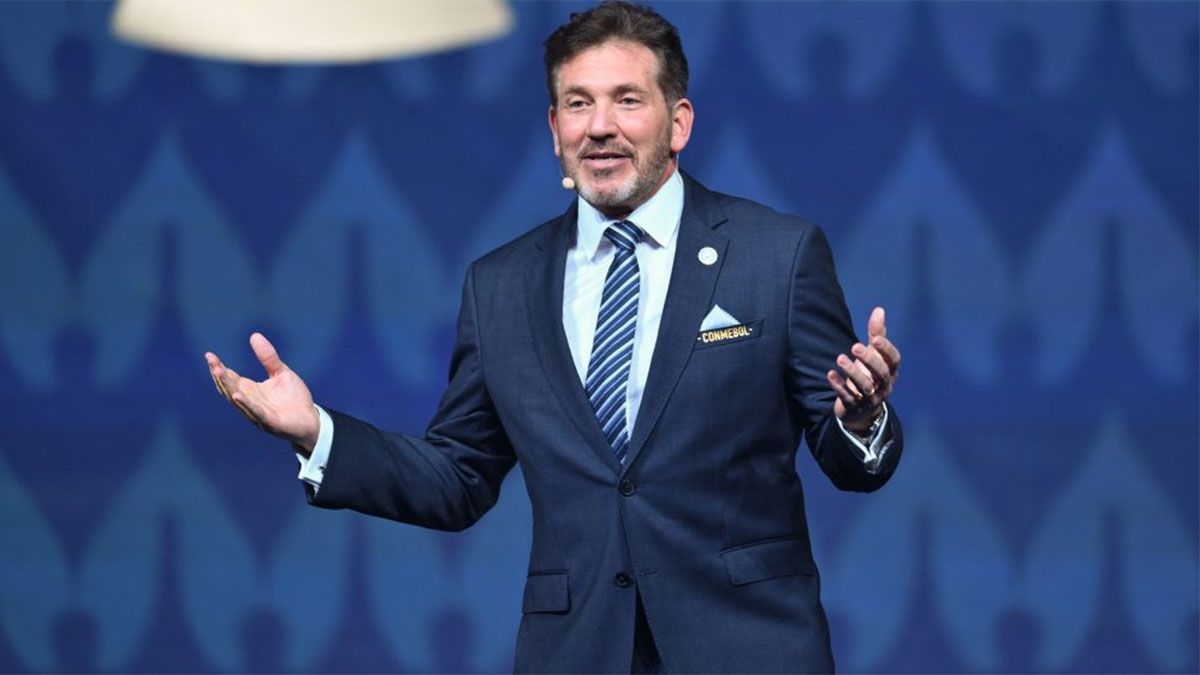 Alejandro Domínguez, el titular de la Conmebol.
