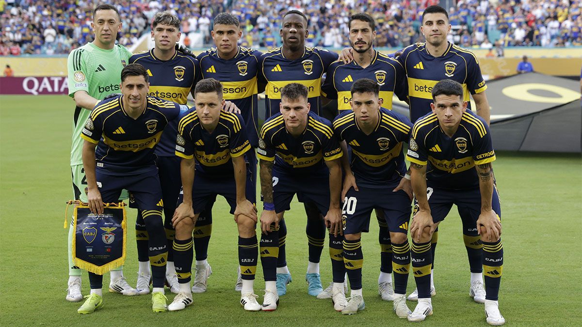 Boca empató con Benfica en el debut en el Mundial de Clubes.