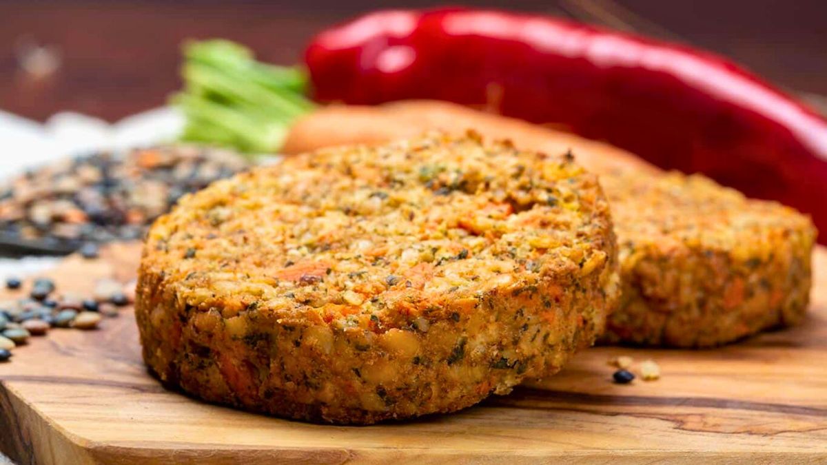 Receta de las hamburguesas de lenteja