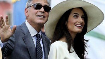 Clooney se reunió con Merkel por los refugiados