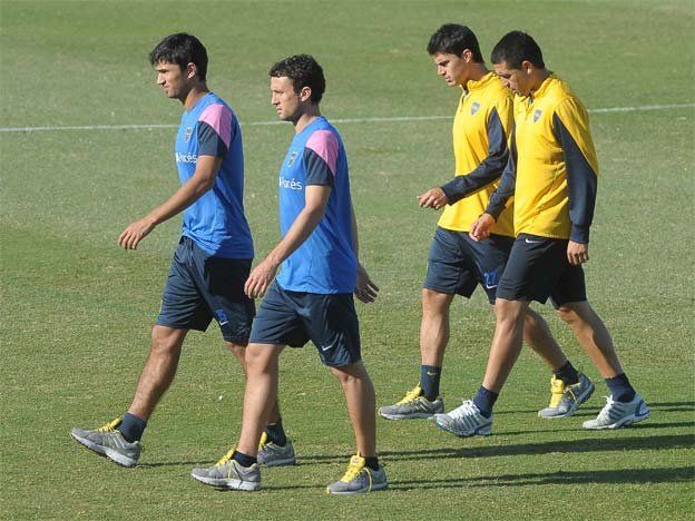 Boca arrancó su semana de trabajo previa al Superclásico