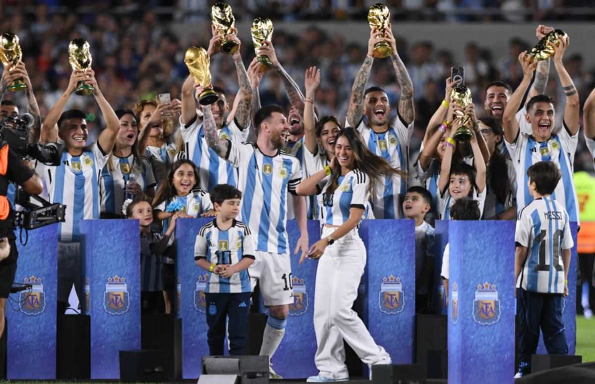 Messi, Scaloni y la Copa del Mundo, el cierre de una noche inolvidable