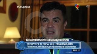 Marijuán afirmó que un inmueble allanado es copropiedad de Cristina y Lázaro Báez