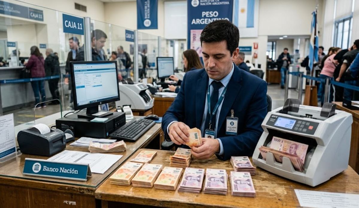 Los bancarios cobrarán sus sueldos con una actualización. Imagen ilustrativa IA.&nbsp;