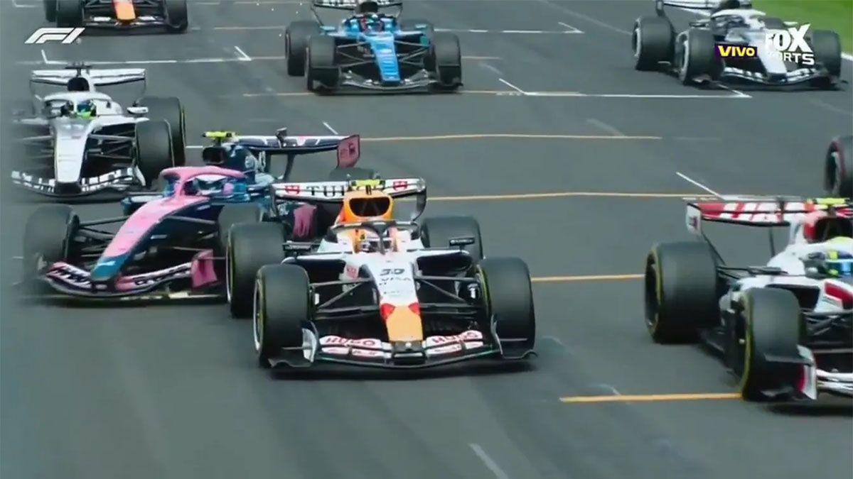 La gran maniobra de Colapinto en el GP de Australia.