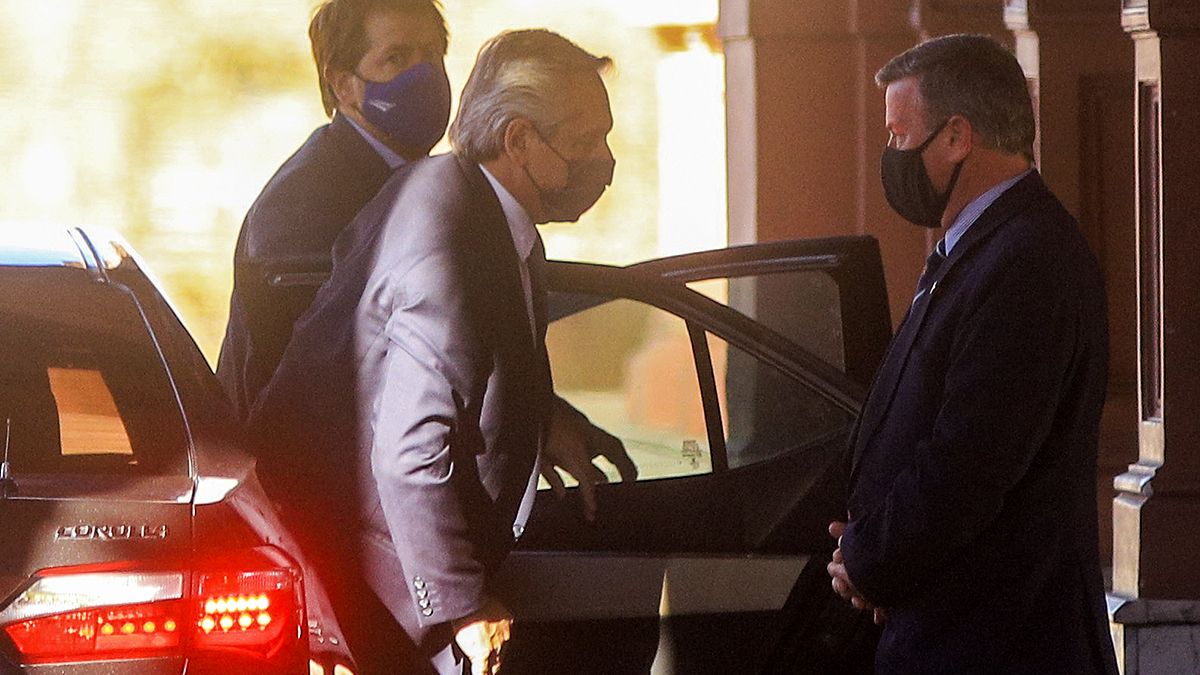 La llegada de Alberto Fern&aacute;ndez a Casa Rosada tras las renuncias de ministros
