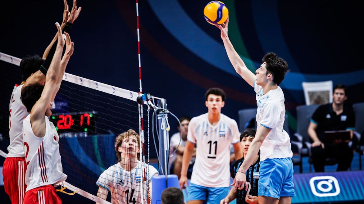 La selección argentina Sub 19 cayó ajustadamente en el tie break disputado contra China