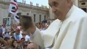 El video del Papa matero