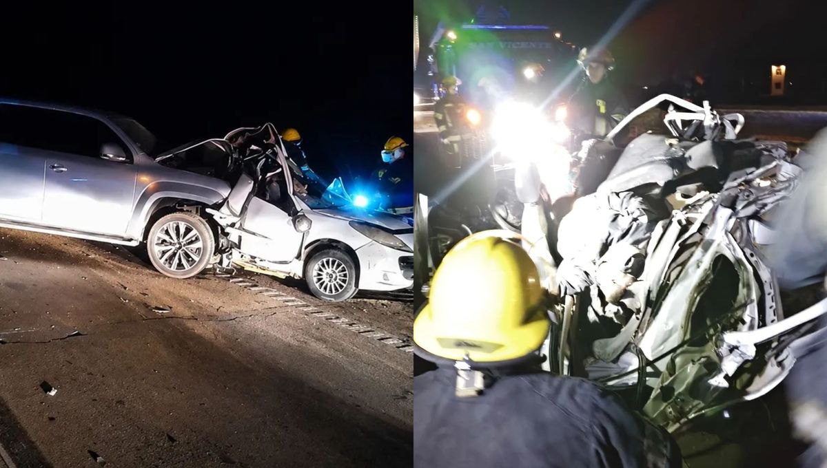 Tragedia en San Vicente: murieron 5 personas embestidas por una camioneta.&nbsp;