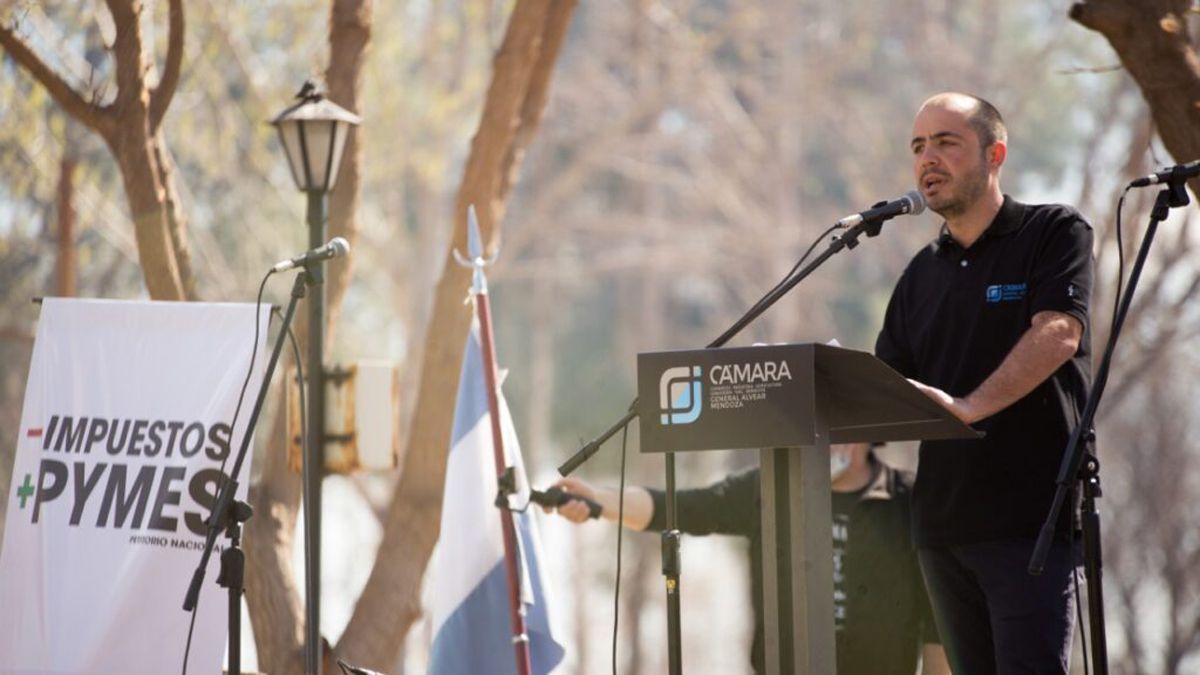 Andrés Vavrik, presidente de la Cámara de Comercio de General Alvear.