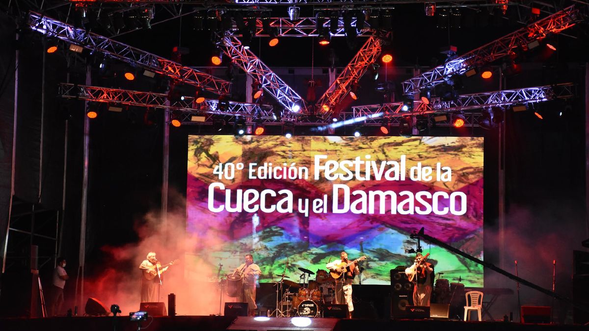 Culminó la edición número 40 del Festival Nacional de la Cueca y el Damasco.