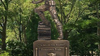 El Capitán América ya tiene un monumento en Nueva York