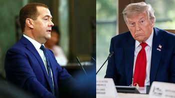 Donald Trump ordenó el despliegue de submarinos tras amenazas de Rusia