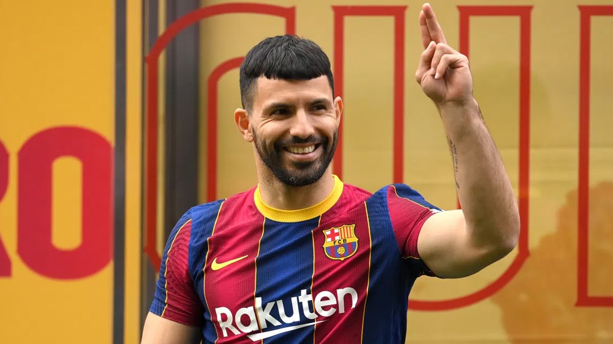 El Kun Agüero recibió la mejor noticia del Barcelona